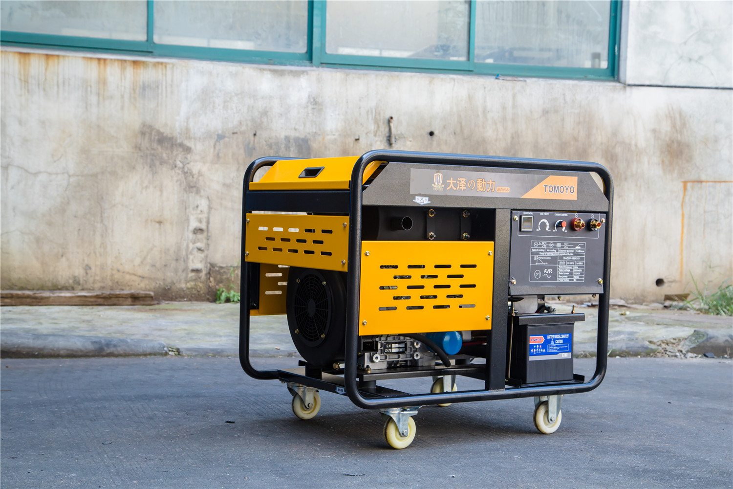 大泽动力多功能350a柴油发电电焊机一体机