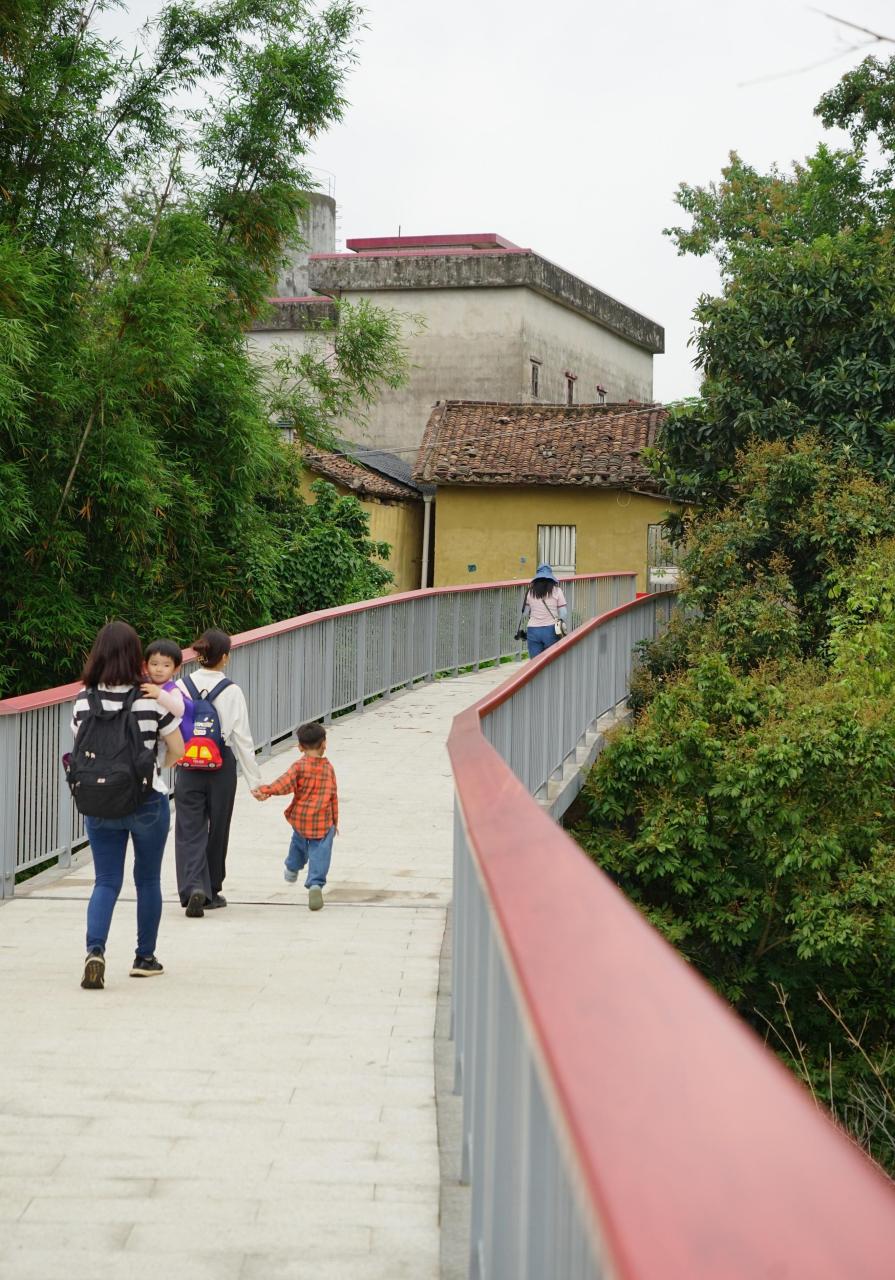 路过美丽乡村,广州从化太平镇木棉村龟咀古渡小镇,镇子里有个龟咀渡口