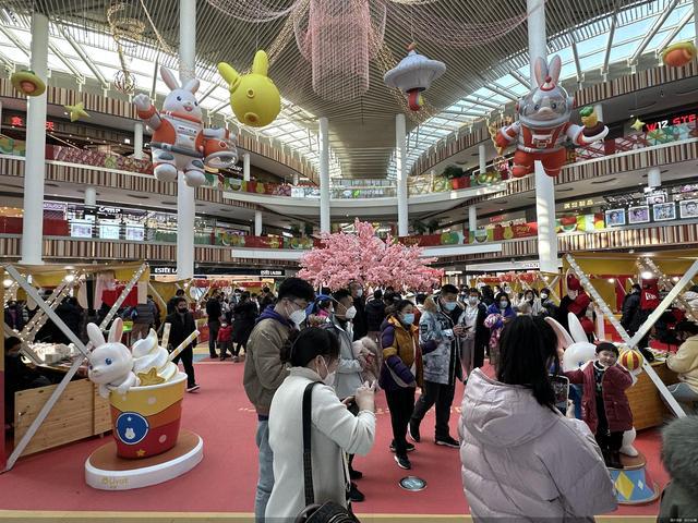 西红门荟聚打造巨型兔年ip成为新年打卡拍照地