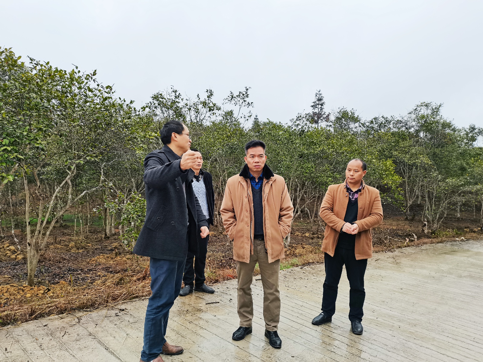 县委常委,副县长劳文辉同志带队开展2022年东西部协作项目全覆盖实地