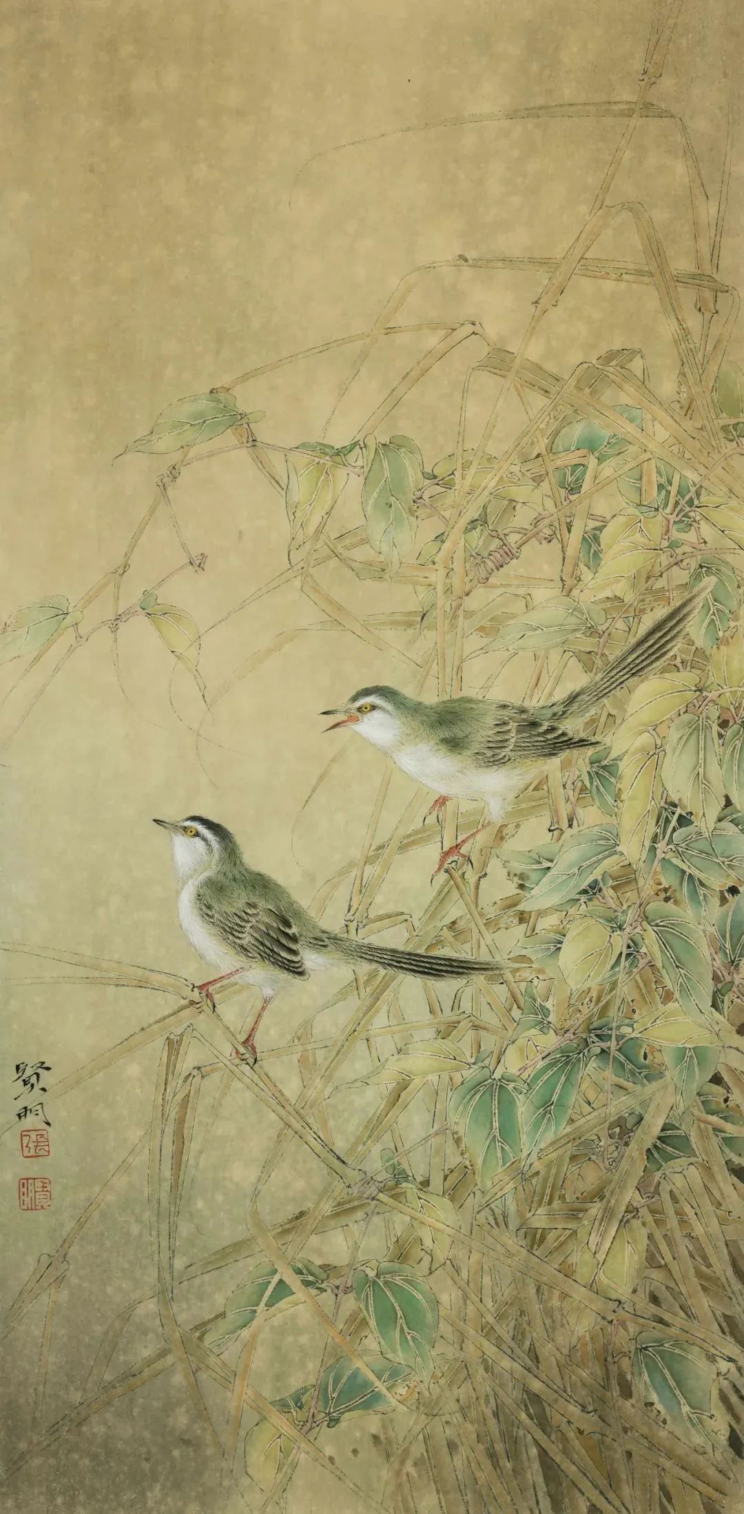 「国臻艺苑·名家推荐」|- 张贤明:花鸟画艺术作品展播