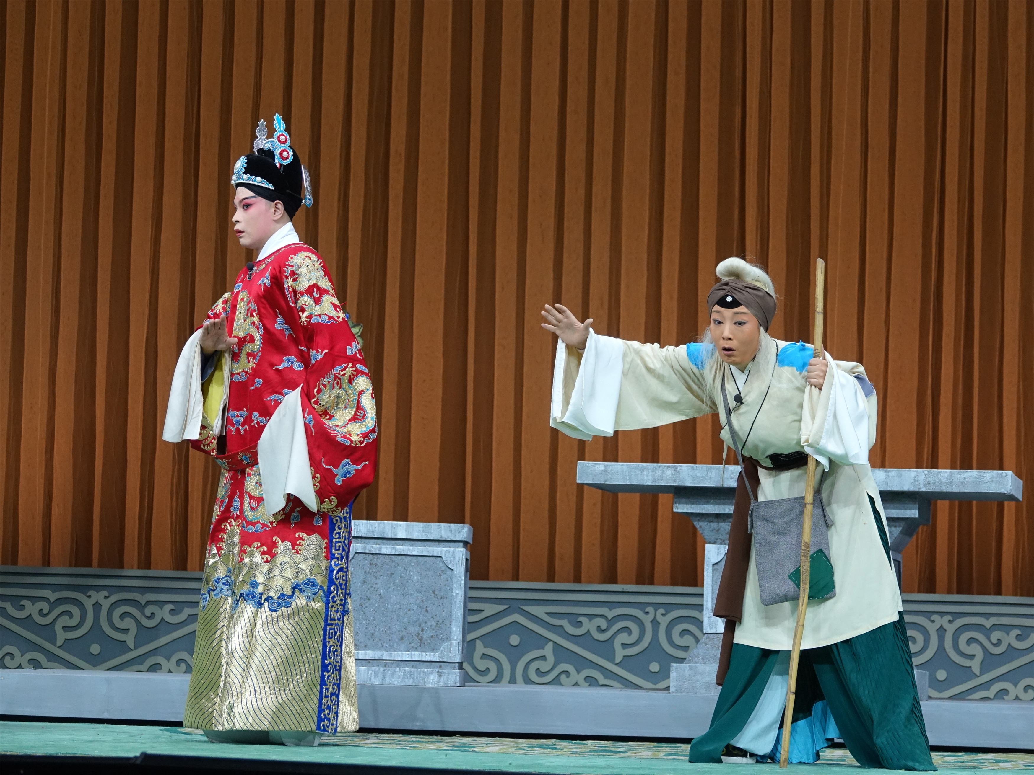 首次跨省合演02 豫剧经典《清风亭上》西安火爆上演