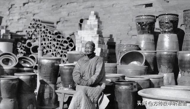 故宫老照片:清末大小太监的真实容貌