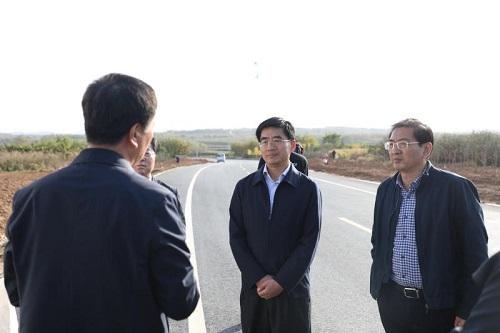 市委常委,常务副市长王亮调研交通重点项目建设