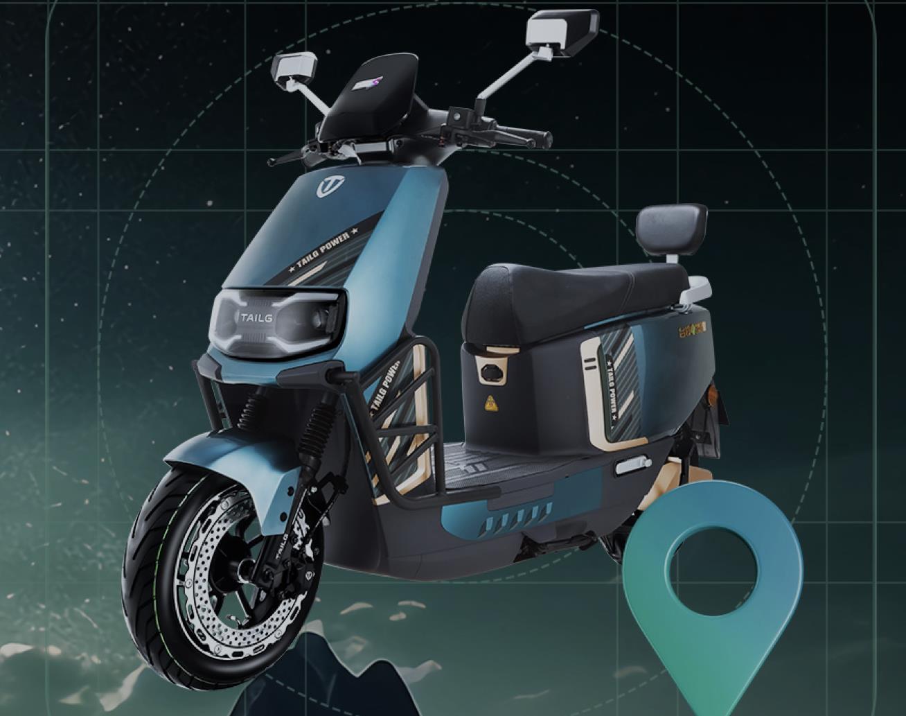 绿源,台铃"王炸"新车,造型霸气,配置拉满,号称陆地巡洋舰!