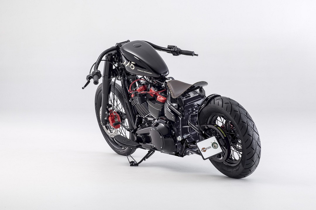 暴躁野牛 哈雷戴维森128hp big bobber