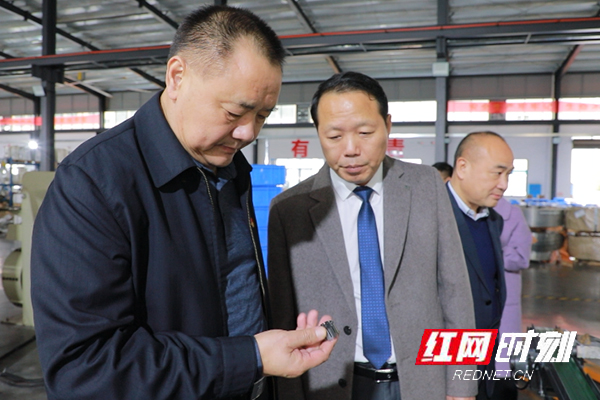 唐能武带队到江华调研产业发展和红色文化