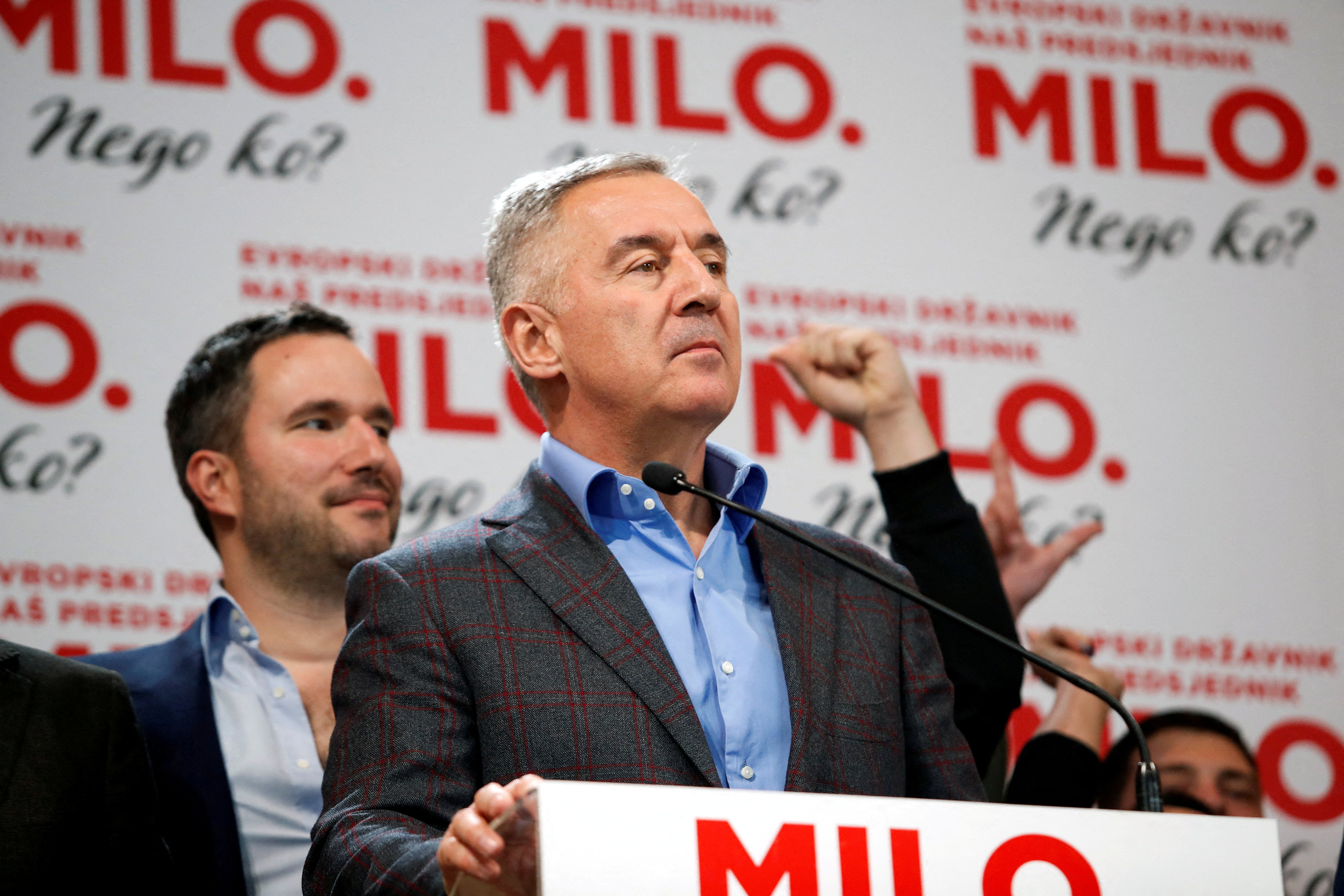 初步结果显示米拉托维奇在黑山总统选举中胜出