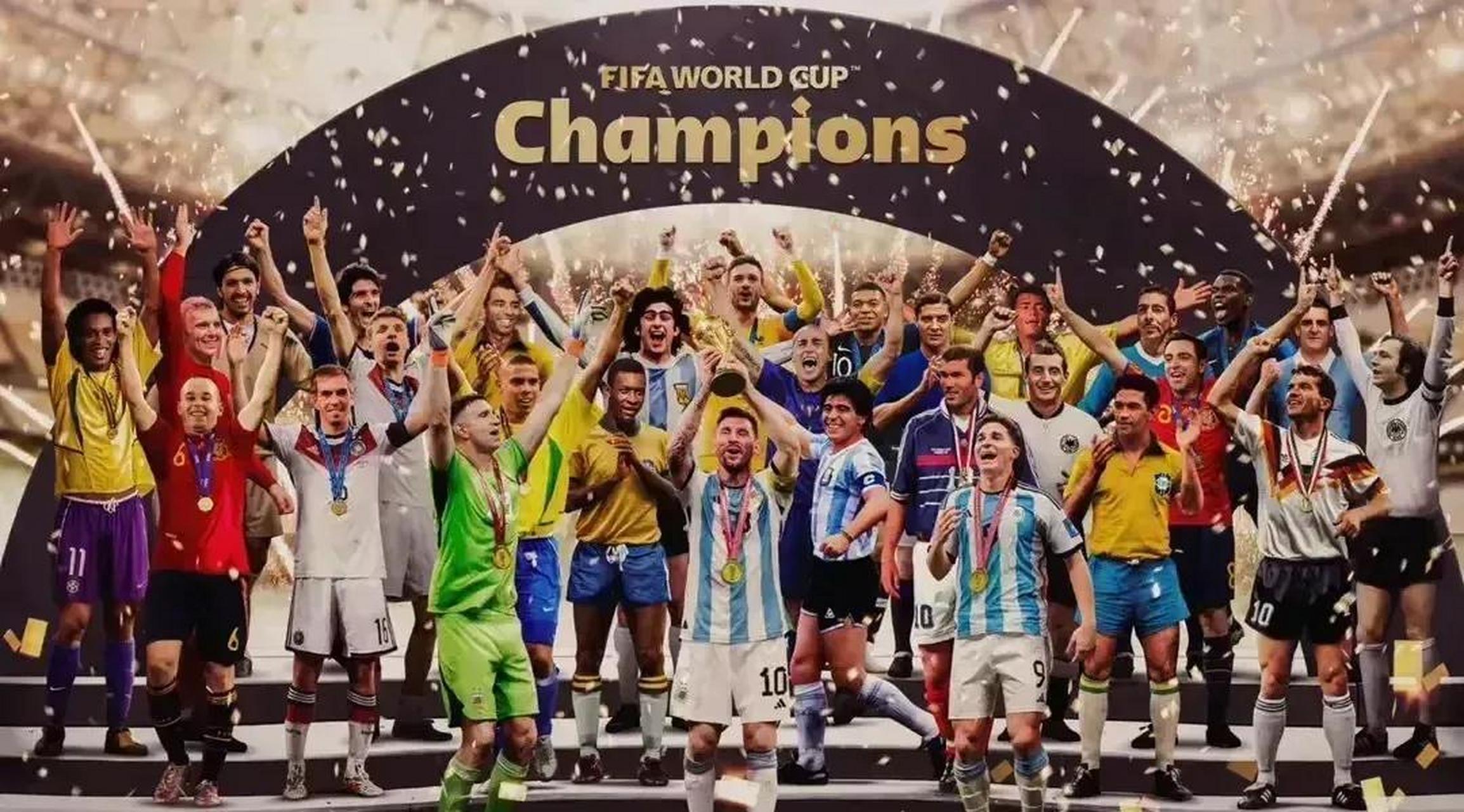 22世界杯,梅西带领阿根廷足球队夺冠,成就历史第一人,但是不容忽视的