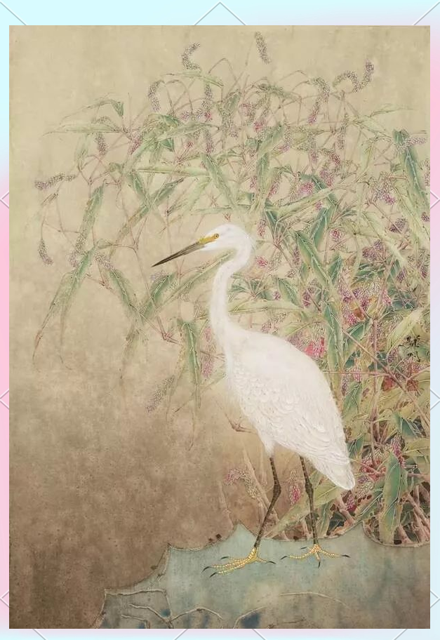 张贤明工笔花鸟画作品精选