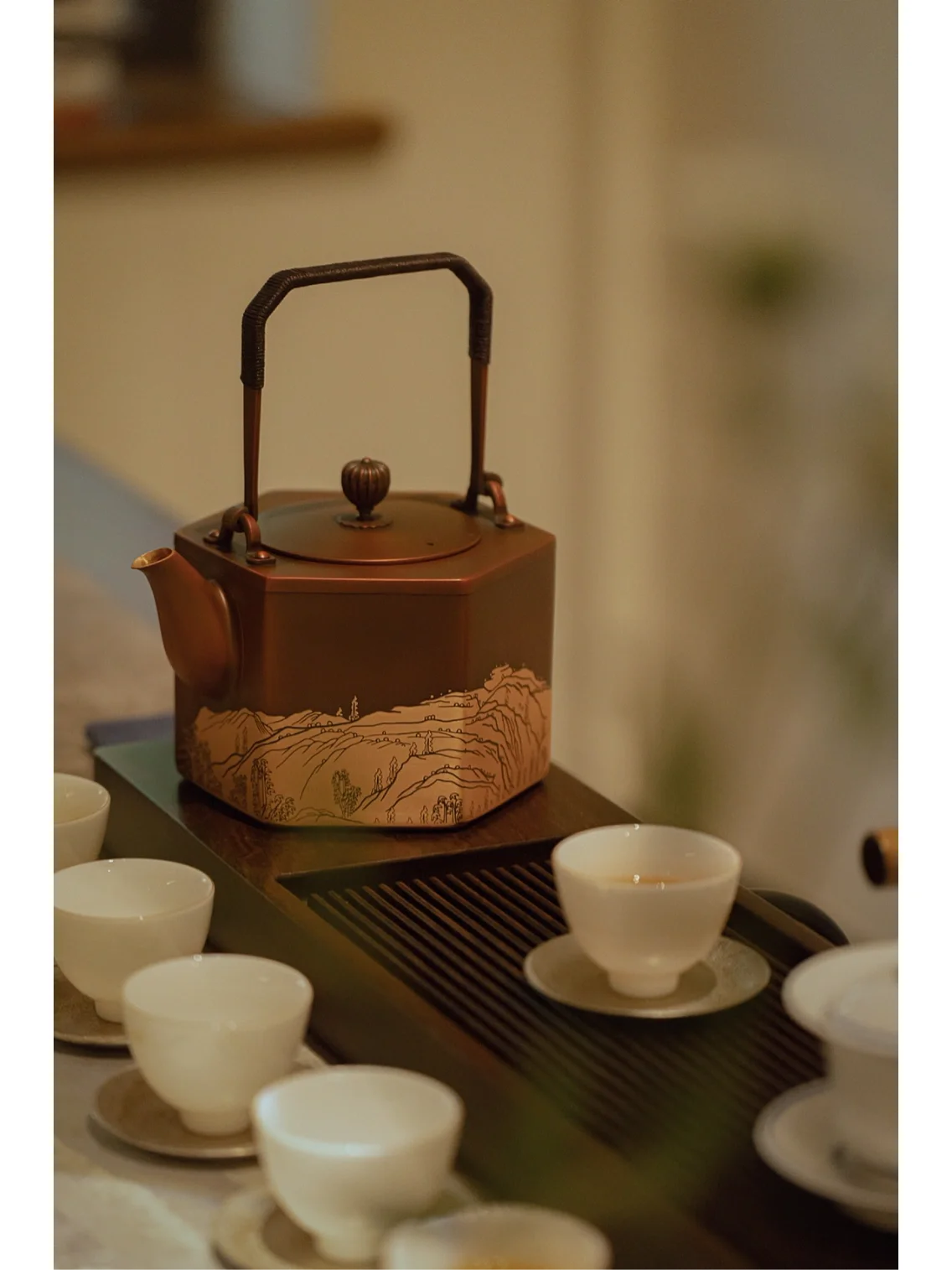 领导退休礼物 朱炳仁铜壶