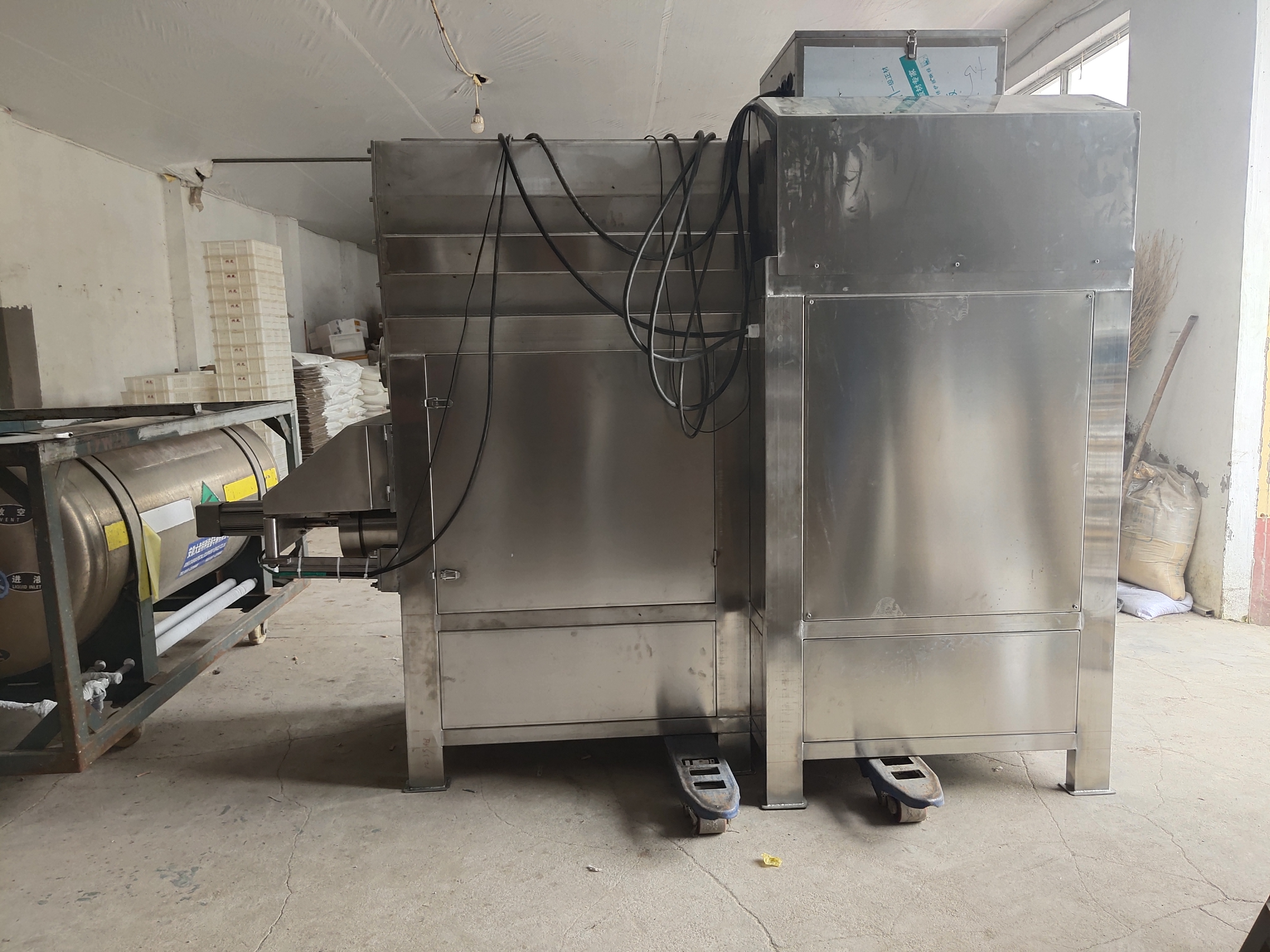 宠物粮冻干成型机 生骨肉挤出生产线 颗粒挤出机器 狗粮加工设备