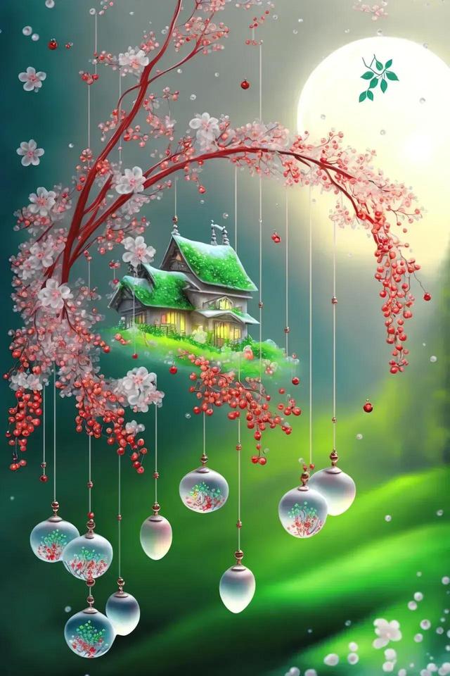 唯美壁纸〡唯美风铃,特别的东西要送给特别你