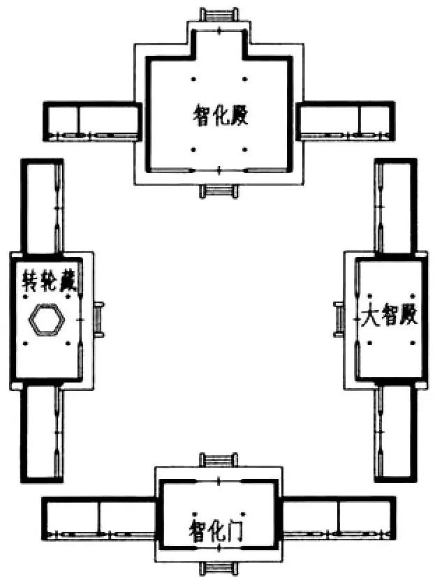 智化寺平面图图片