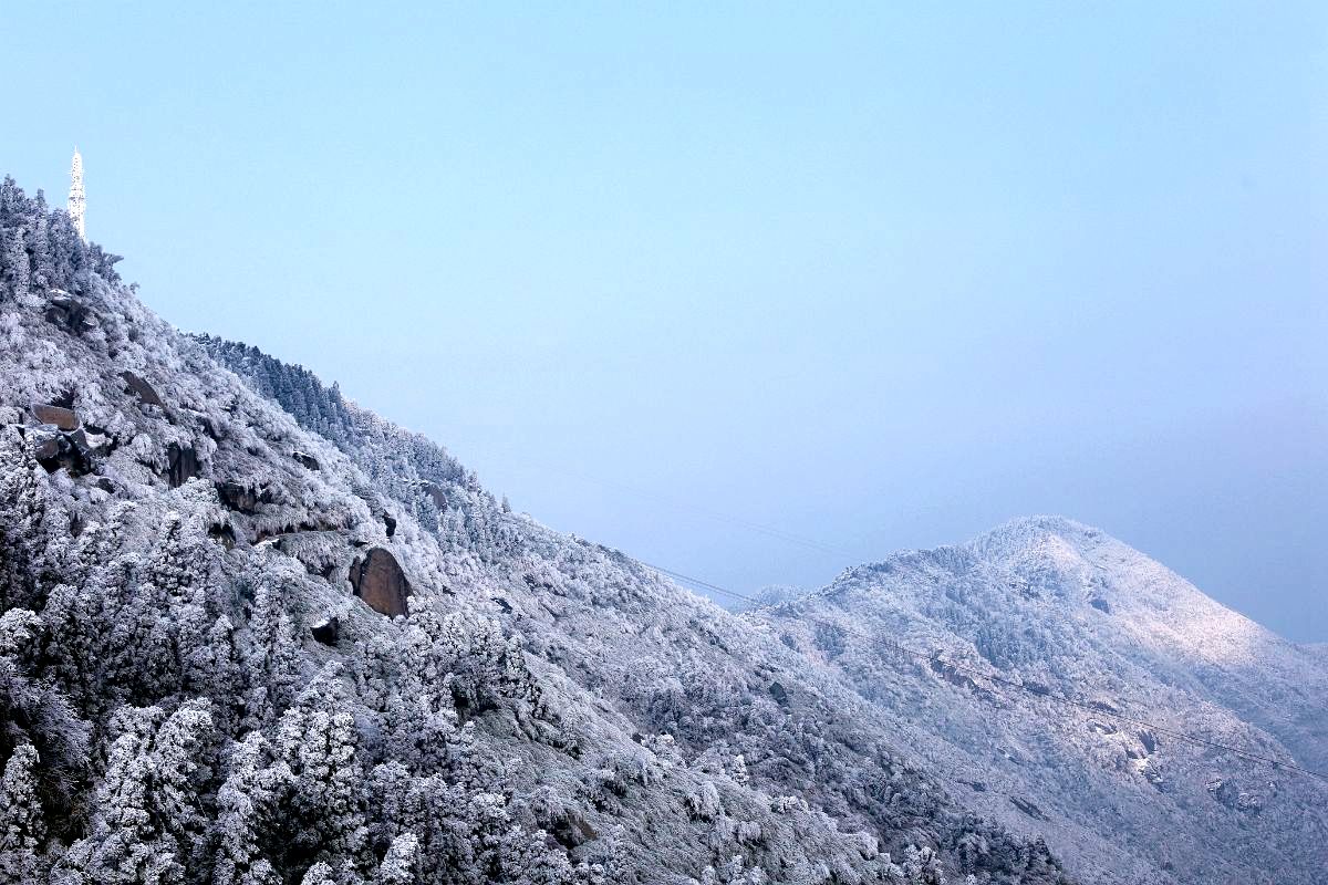 鏡花水月:我和衡山更美的雪景不期而遇