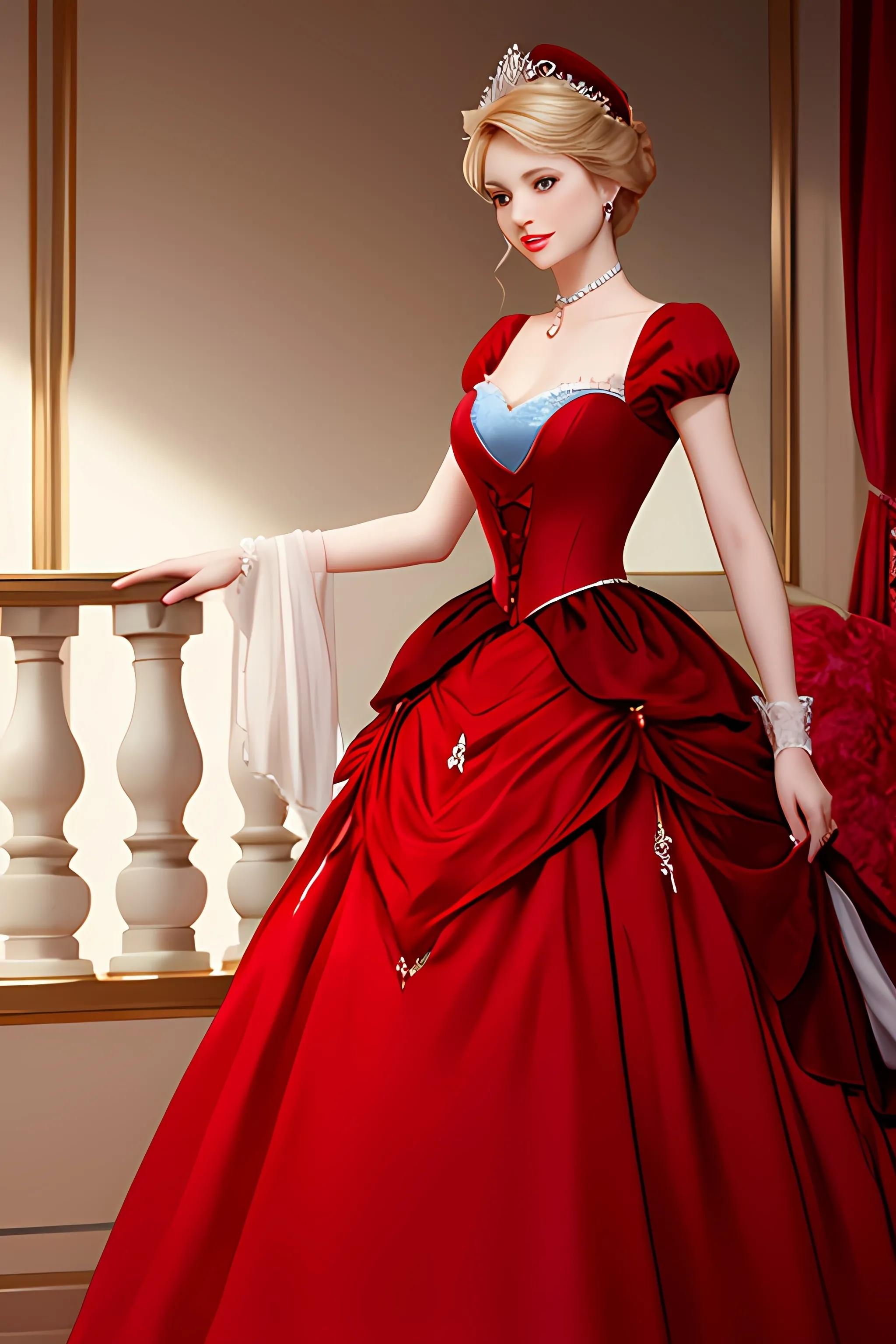 优雅梦幻的公主ai系列壁纸