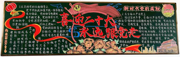 37万余人次点赞!全省中学团支部黑板报展示人气top10出炉