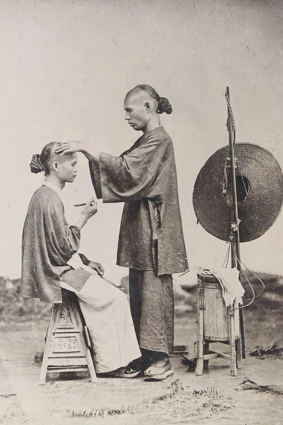 1870年代,剃头匠