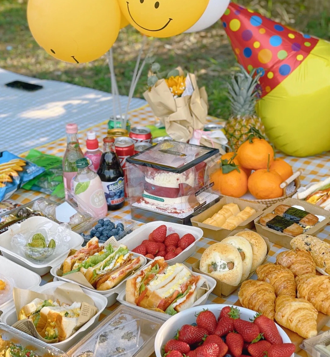 春日,一起去露营野餐