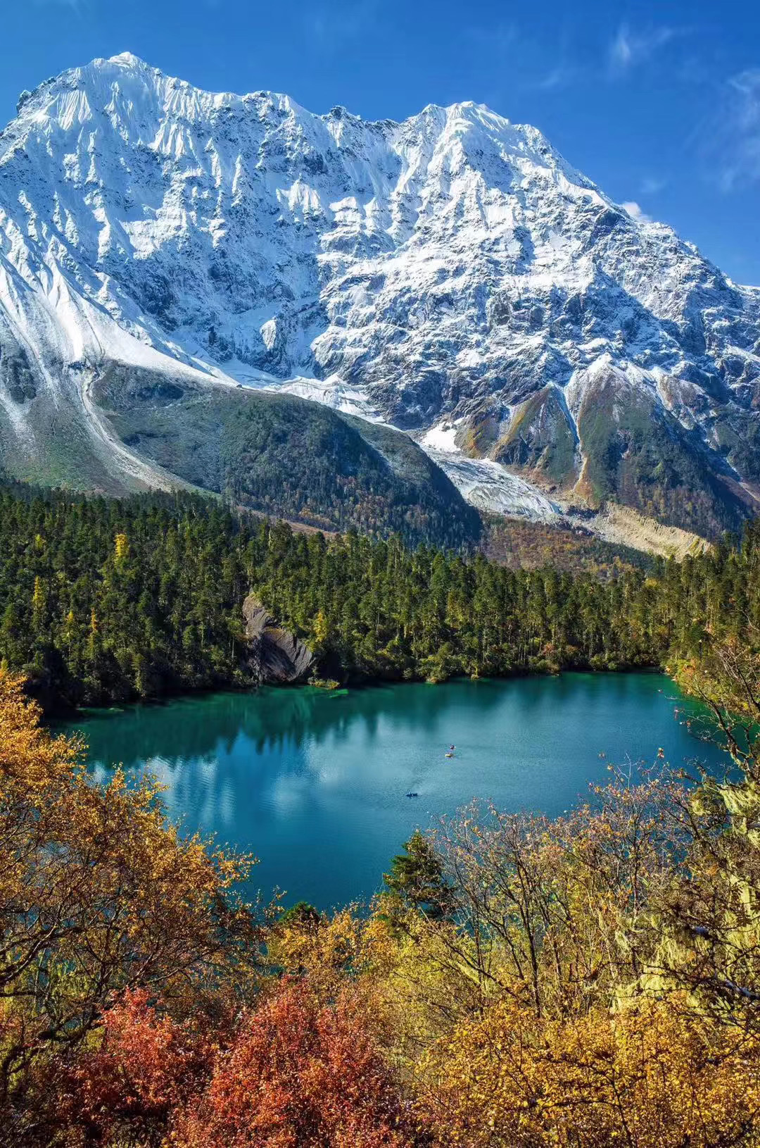 西藏林芝波密县风景 图片由受访者提供,摄影:破山