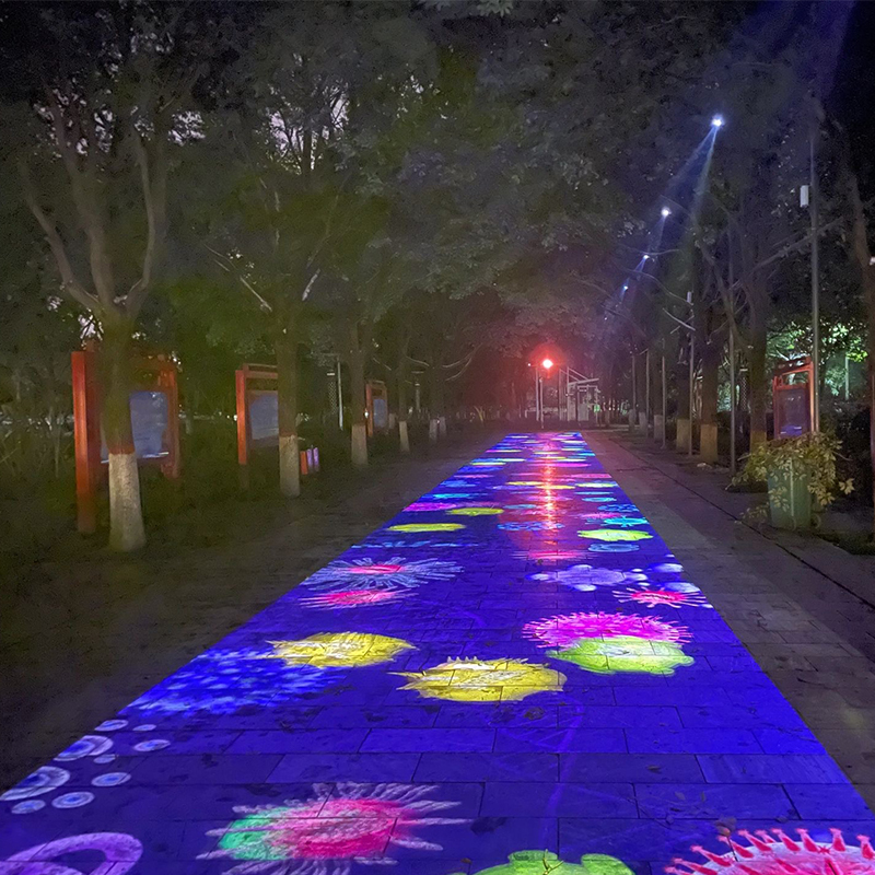 地面多媒体互动投影