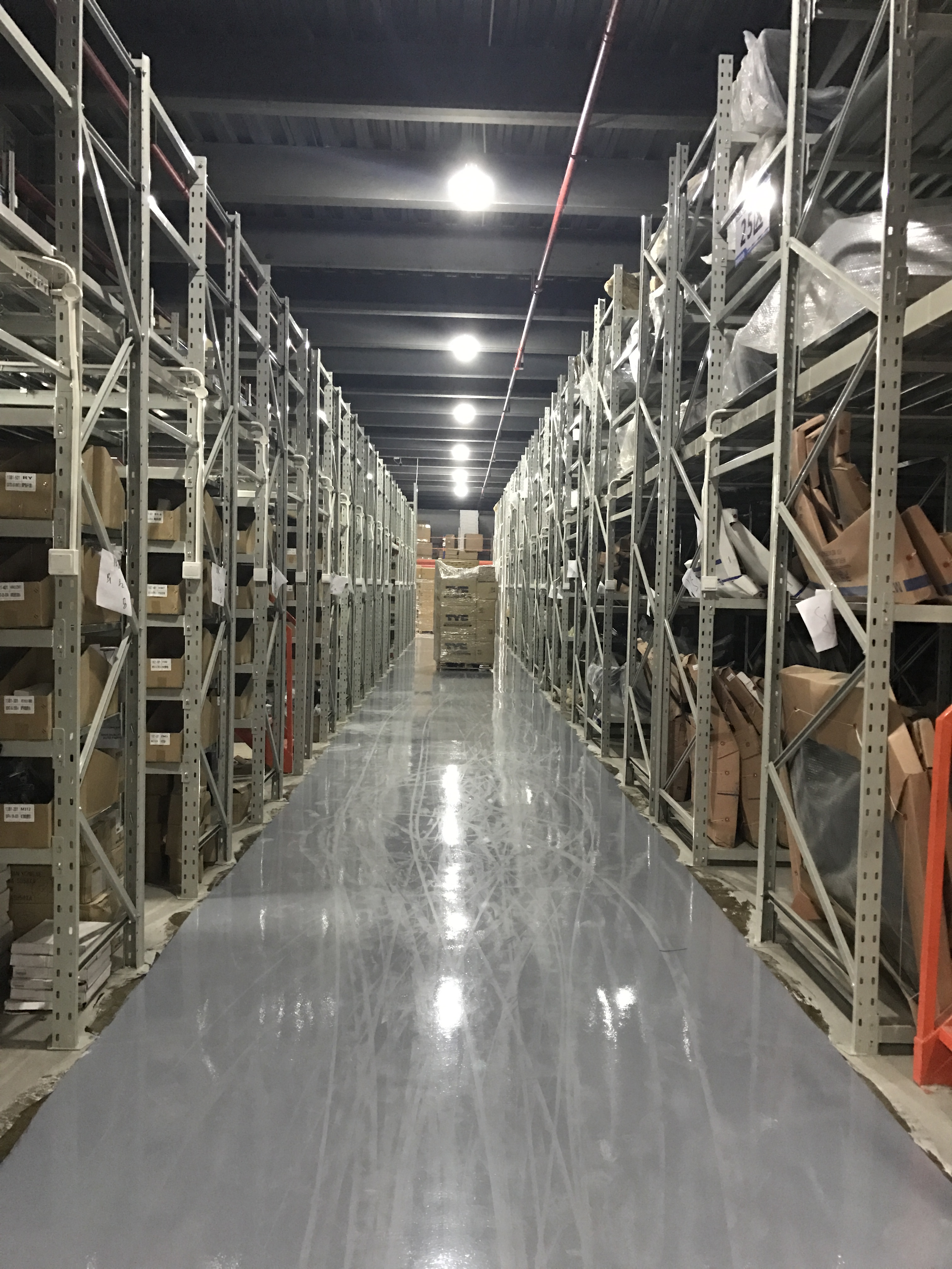 汽车配件库升级阁楼货架平台