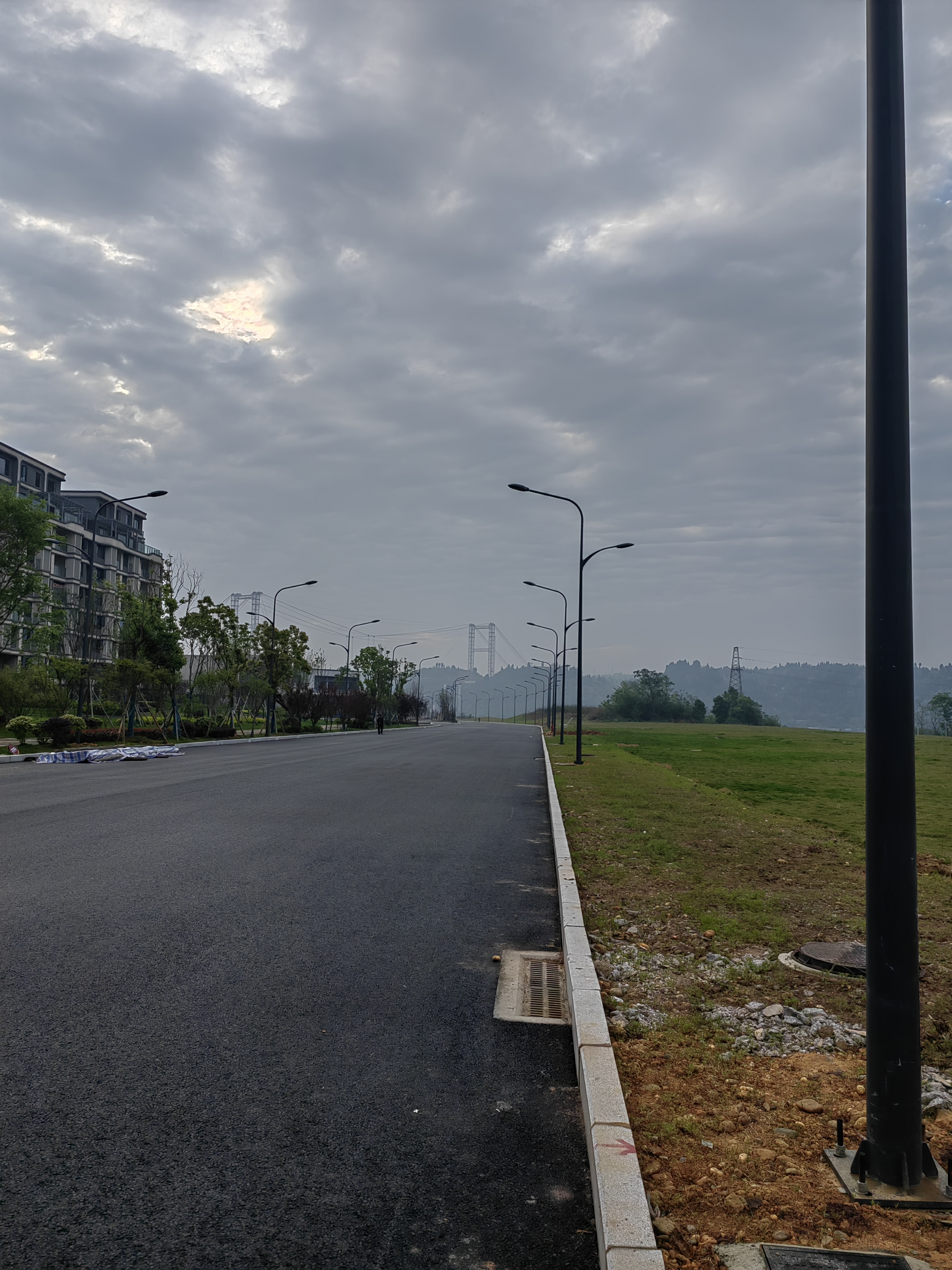 重庆高低臂路灯工程项目案例