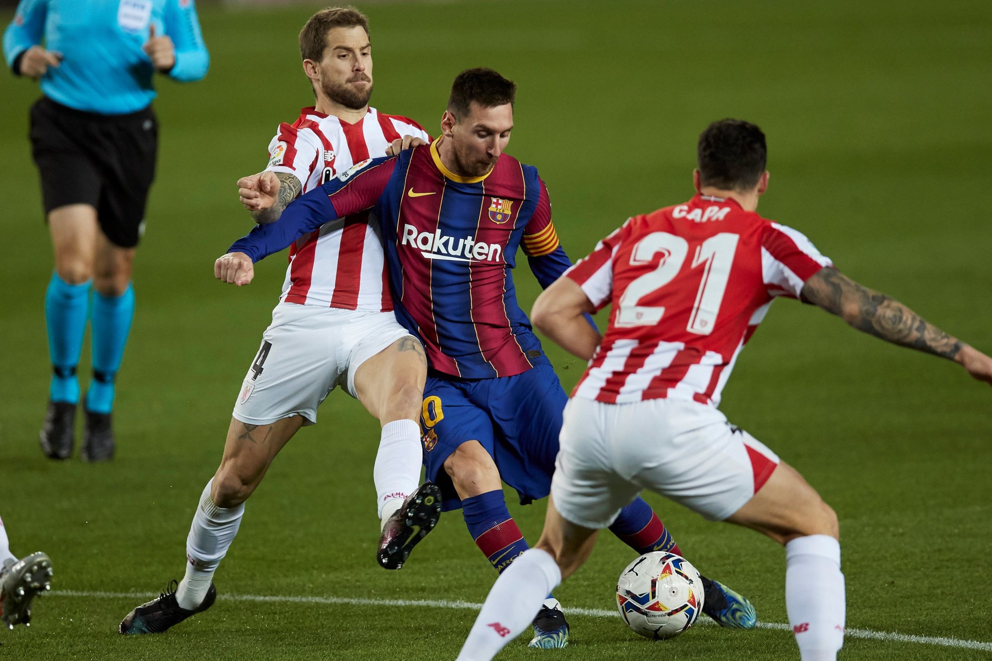 (10)足球——西甲联赛:巴萨胜毕尔巴鄂竞技