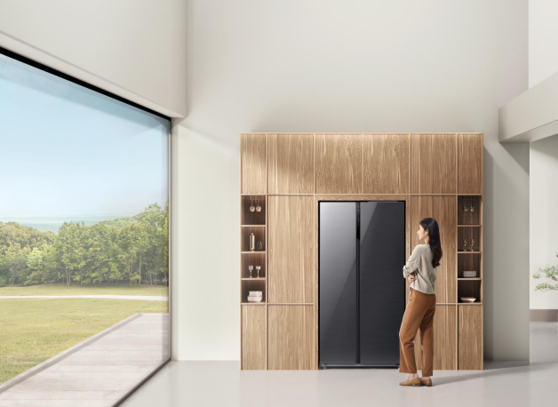 恩布拉科压缩机10年质保 米家冰箱对开门630l 冰晶版首销价3499元