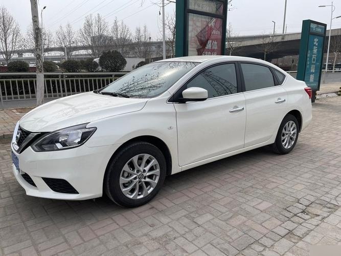 22款轩逸白色漆面不同颜色