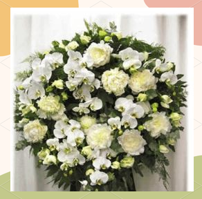 丧葬花艺——花圈与花篮的制作技巧与流程
