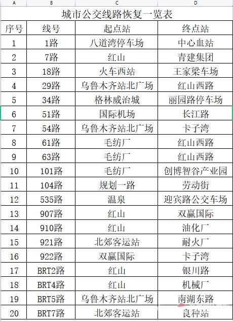 乌鲁木齐公交车线路图图片