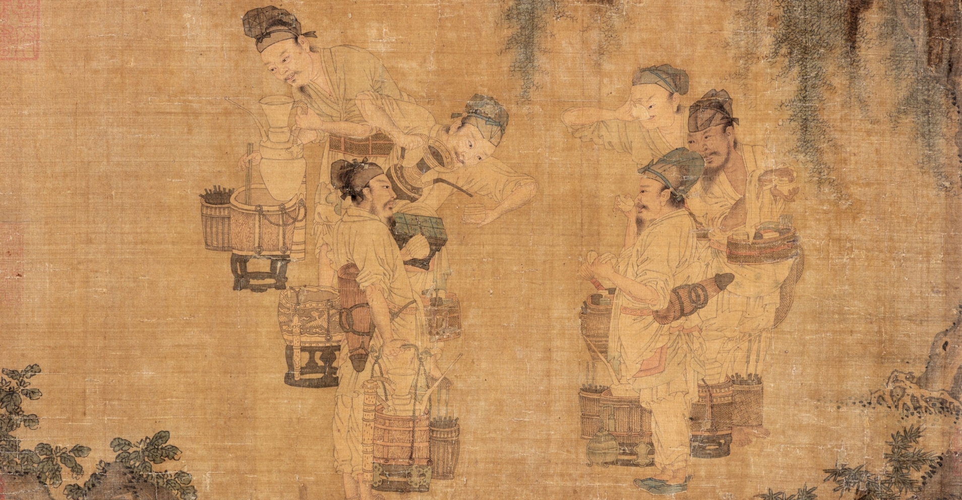 十茶图│商人重利轻别离,前日浮梁买茶去