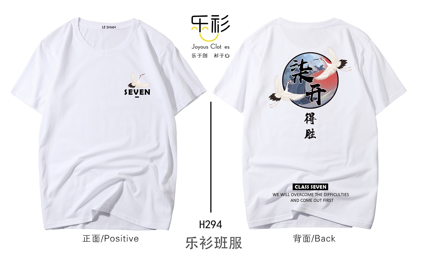 青春不留遗憾毕业班服t恤设计图,中考班服设计图案