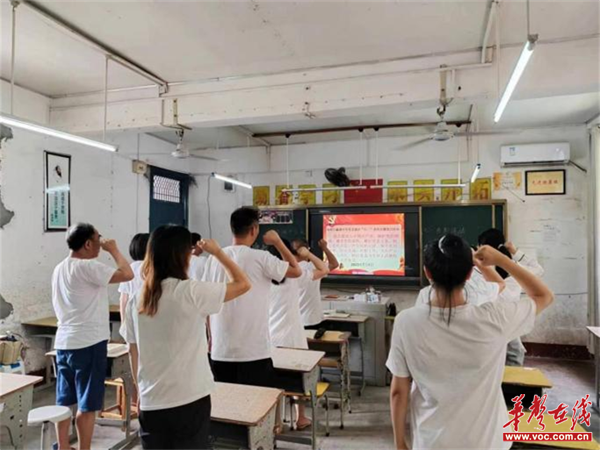 酃湖中学党支部开展"庆七一"系列活动