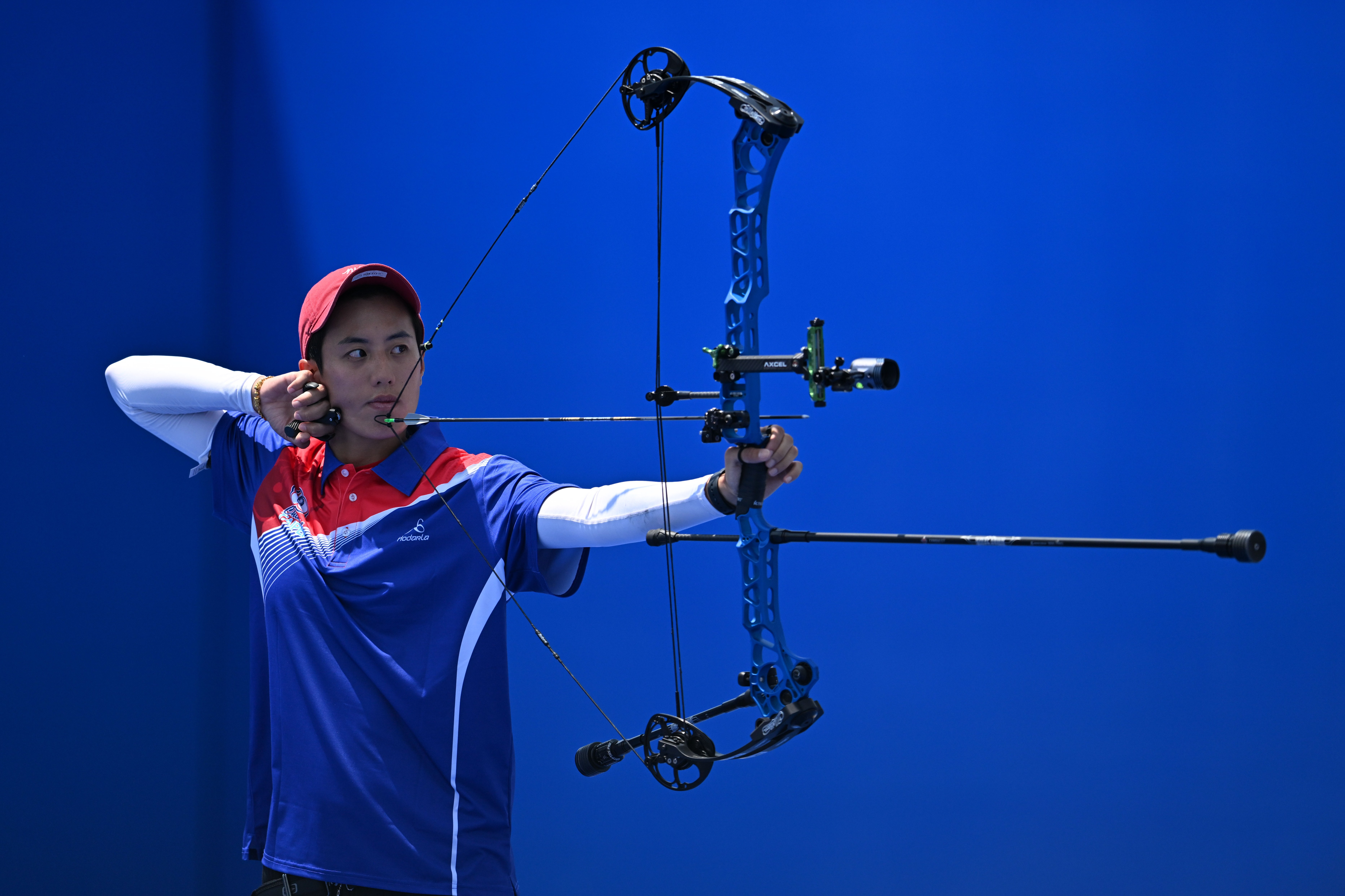 射箭——中国台北队夺得复合弓混合团体季军