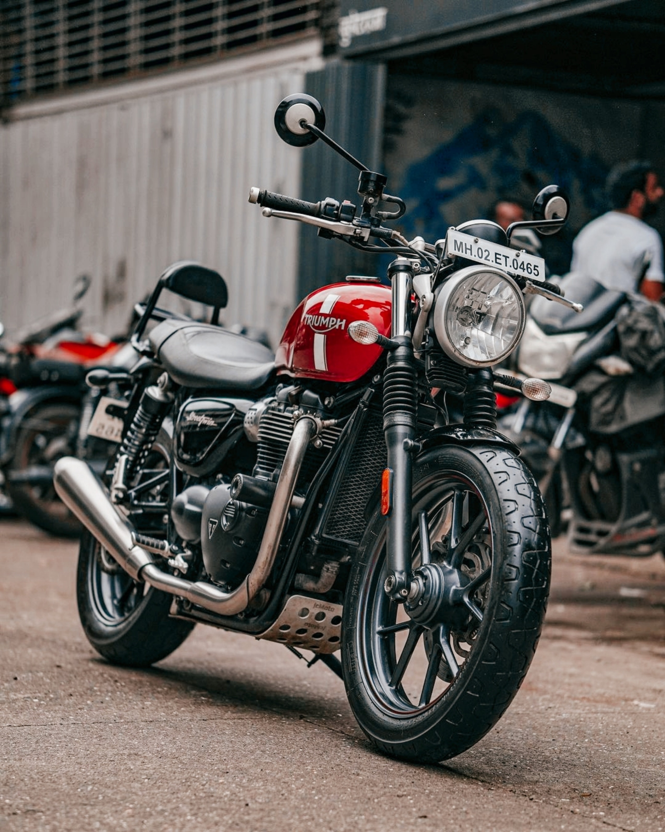 脾气暴躁的复古摩托车 凯旋street twin「美图分享」