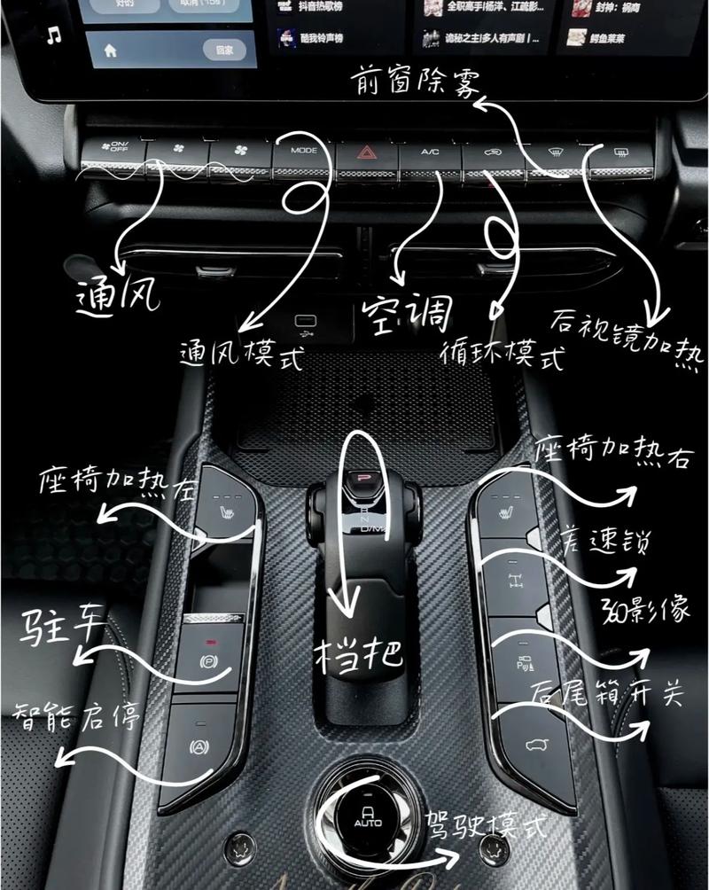 长城m4方向盘按键图解图片