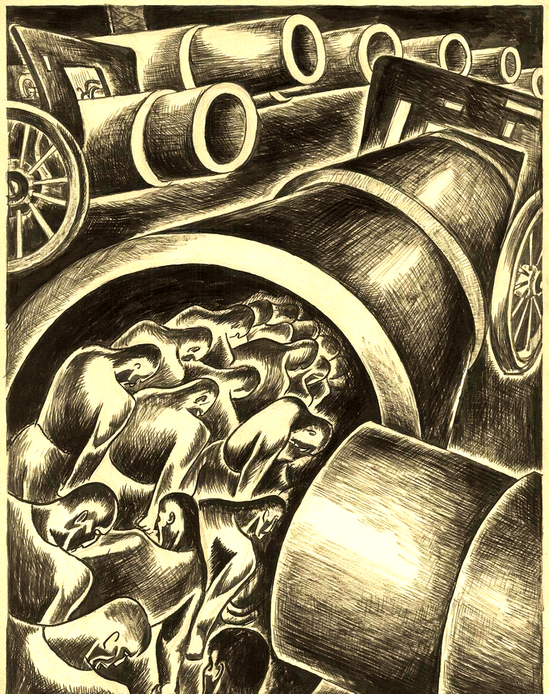 战争与艺术:探索版画中的真相与误解