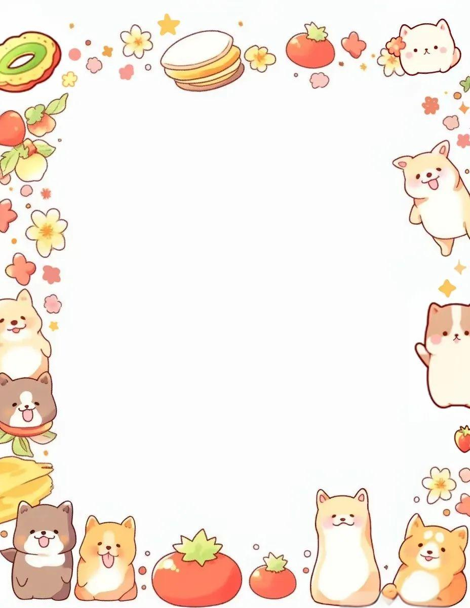 花边边框,手抄报模板,手帐素材,艺术感满满,值得收藏!