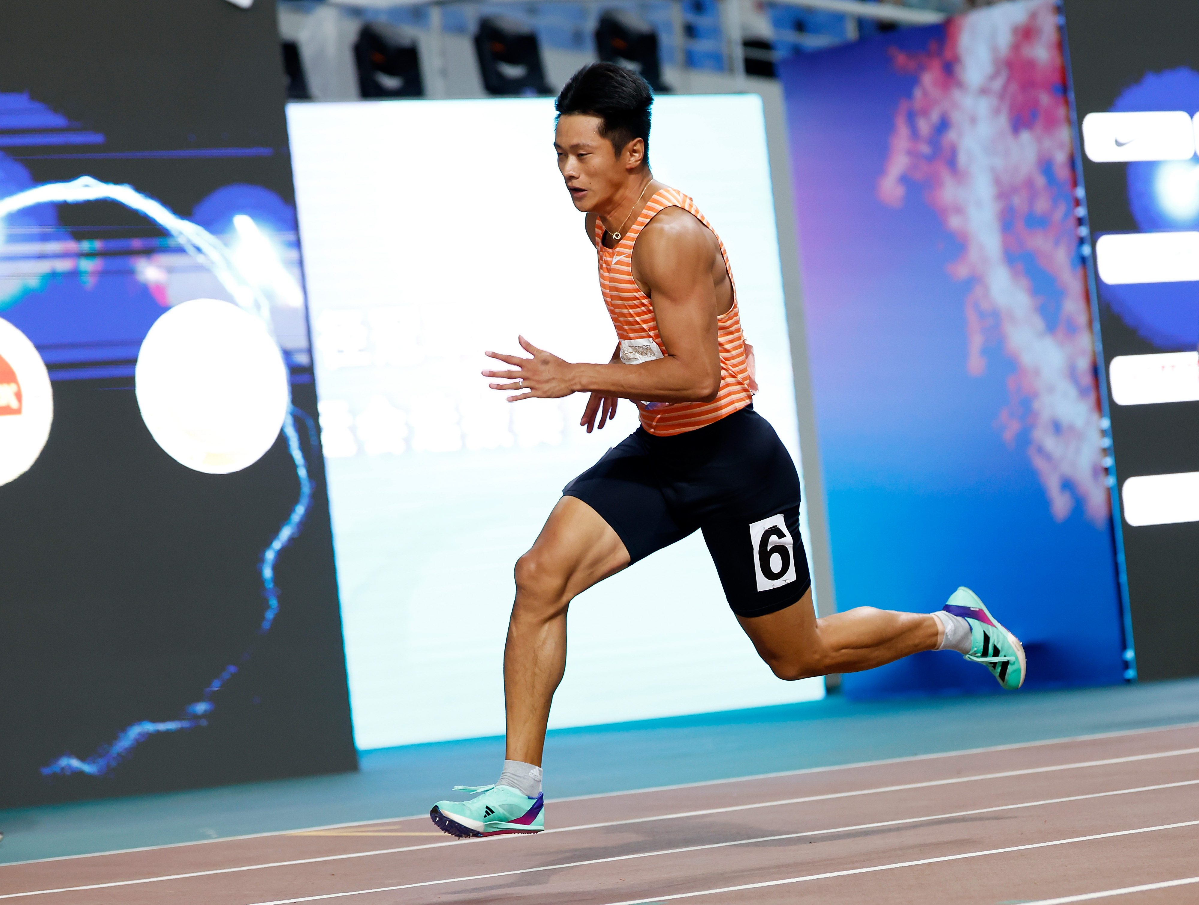 田径——全国冠军赛:男子200米预赛赛况