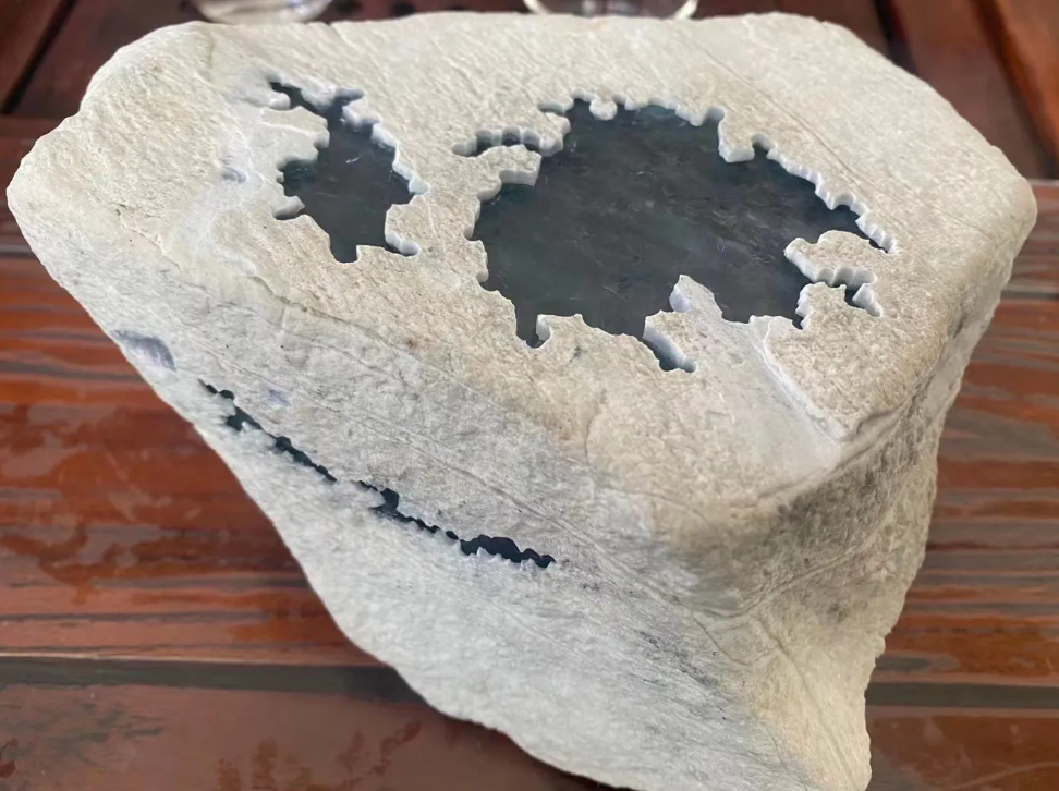 木那包浆皮的手镯料