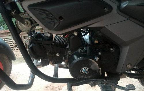 隆鑫摩托110油路开关怎么是开?