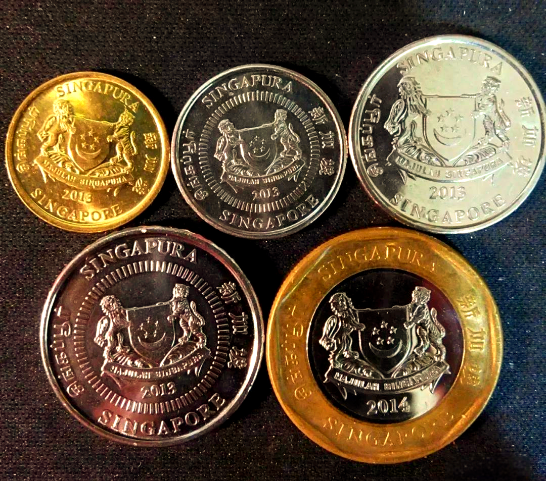 新加坡硬币50元图片2007年- 百度