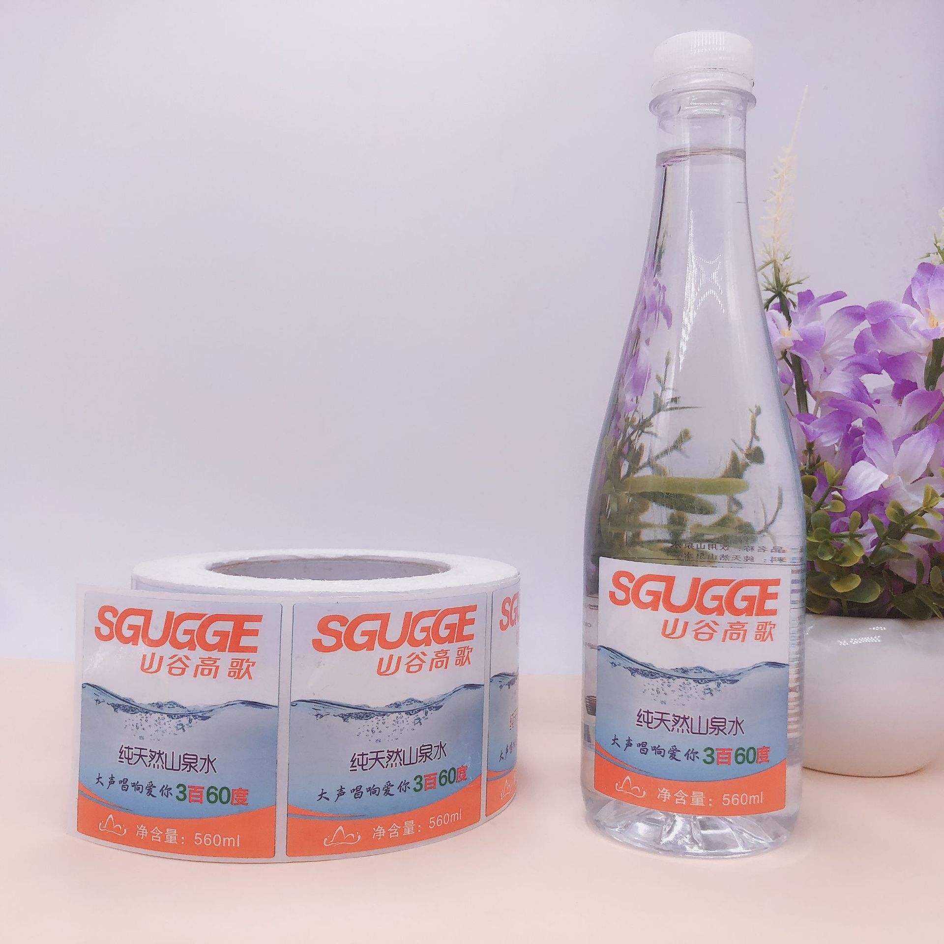 通化不干胶标签工厂:矿泉水标签上都包含哪些信息?