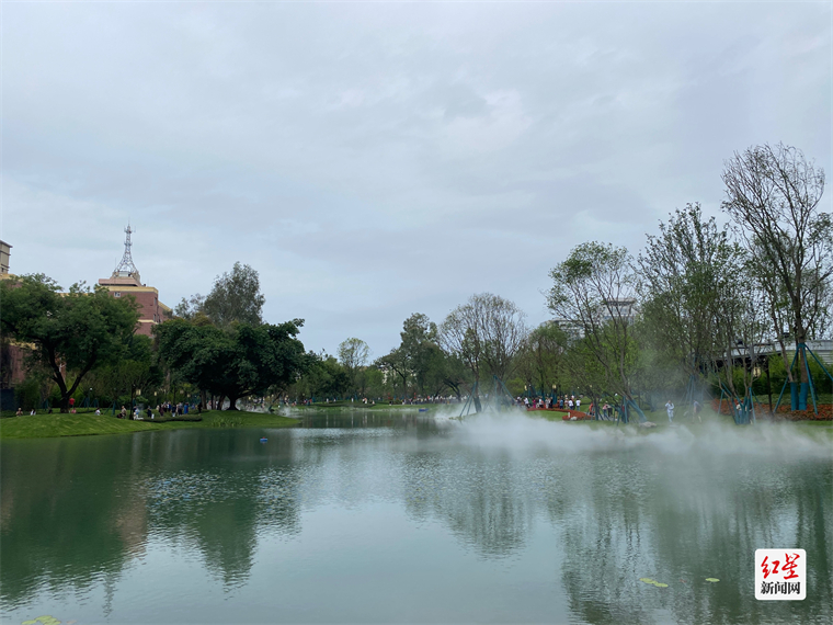 成都摩诃池一期于今日向市民开放