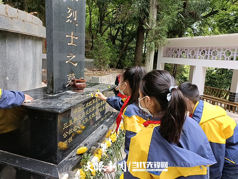 册亨:清明祭扫烈士墓