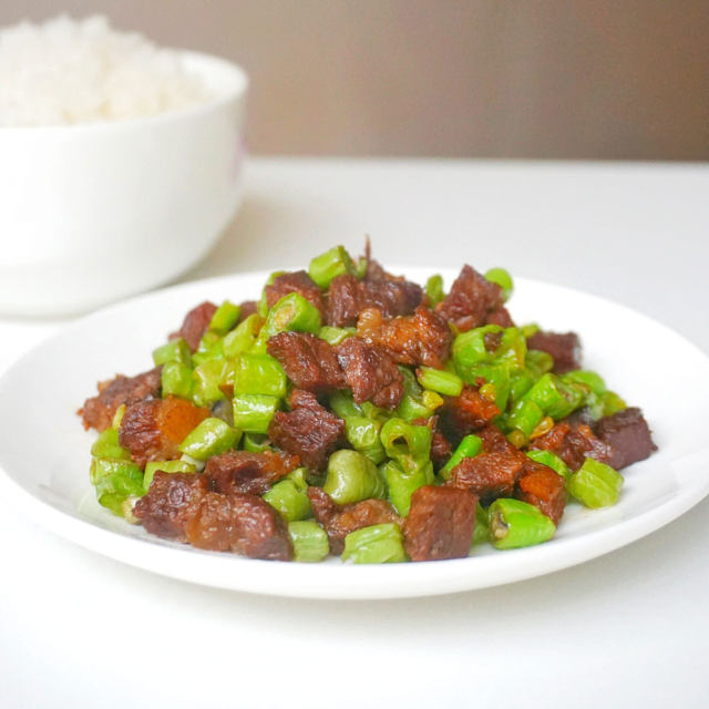 豆角炒牛肉,鲜香入味,开胃下饭