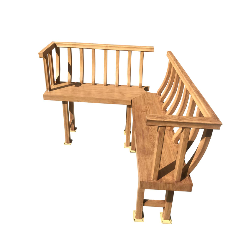 风雨连廊装饰吴王靠座椅 仿古吴王靠