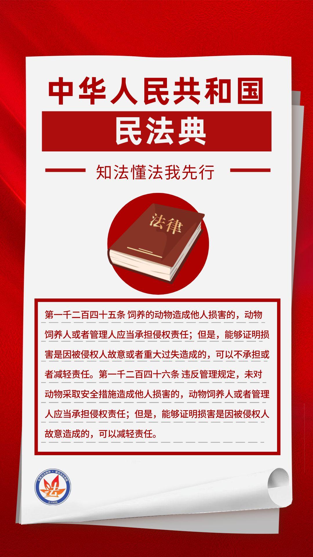 普法小故事丨不牵绳宠物咬人 《民法典》这样规定